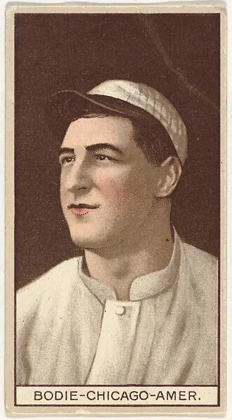 Ping Bodie, Chicago, American League, from the Brown Background series (T207) for the American Tobacco Company — American Tobacco Company