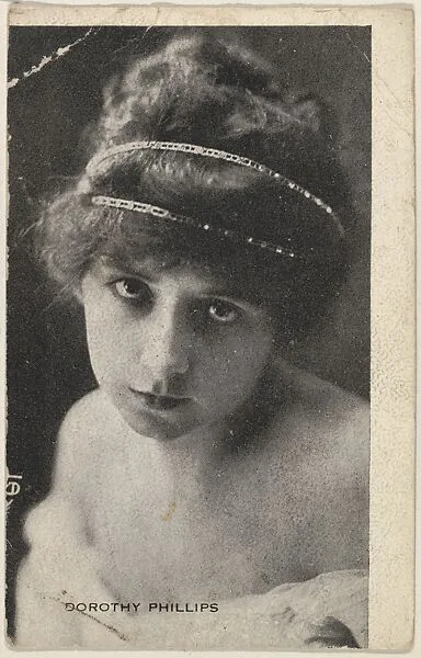Dorothy Phillips, from the Black and White Movie Stars series (D1), issued by the E. H. Koester Baking Company — E. H. Koester Baking Company, Baltimore