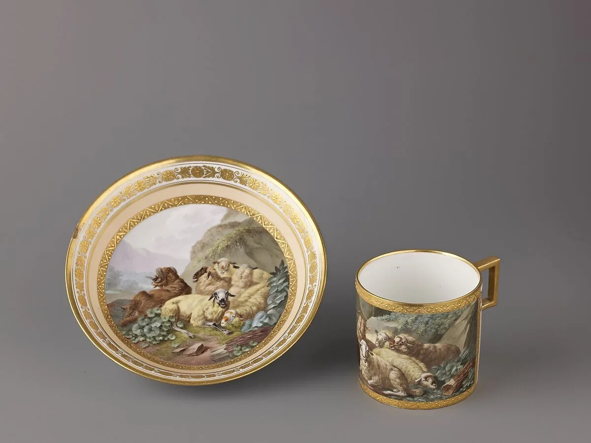Cup and saucer — Unknown