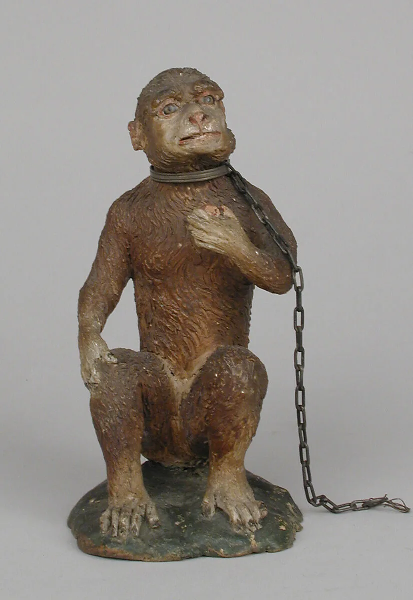Seated monkey — Unknown