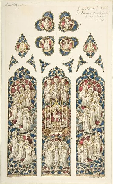 Design for Stained Glass Window — Horatio Walter Lonsdale