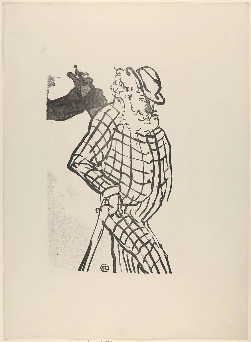 American Singer (from Le Café Concert) — Henri de Toulouse-Lautrec|Edward Ancourt|l'Estampe Originale