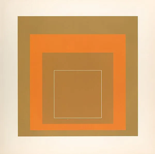 Proof for White Line Square series — Josef Albers|Gemini G.E.L.|Kenneth E. Tyler