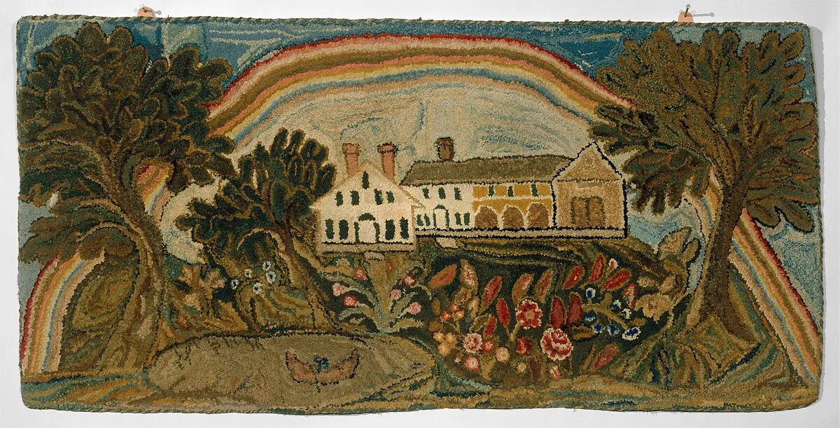 Hooked Rug — Lucy Trask Barnard