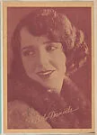 Bebe Daniels from Wild Colors Autographed Strip Cards (W623) — Unknown