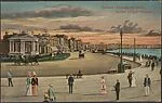 Habana: Avenida del Golfo. Sunset at Gulf Avenue.