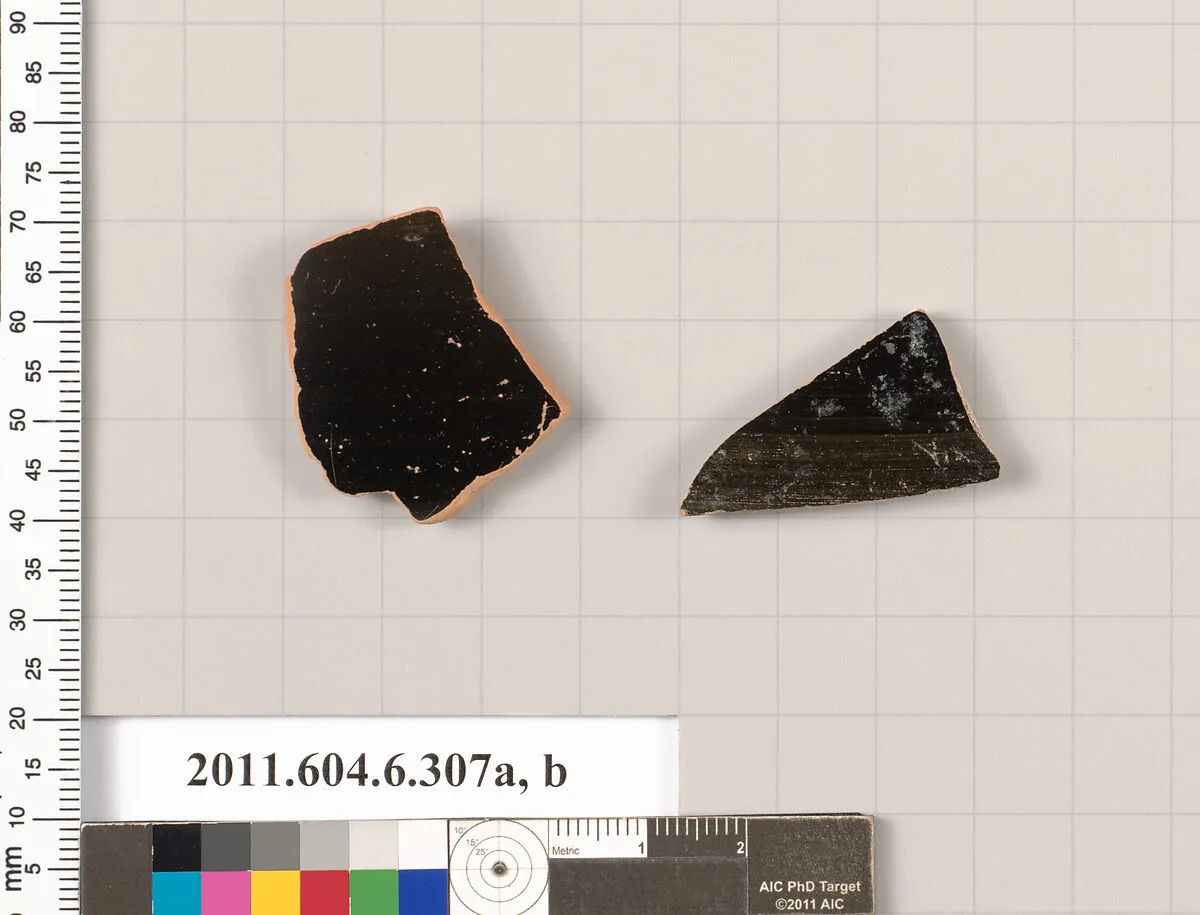 Terracotta fragments of open shapes — Unknown
