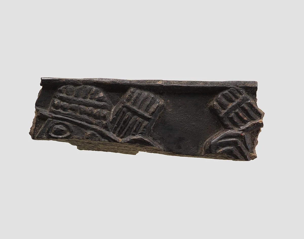 Plaque fragment — Unknown
