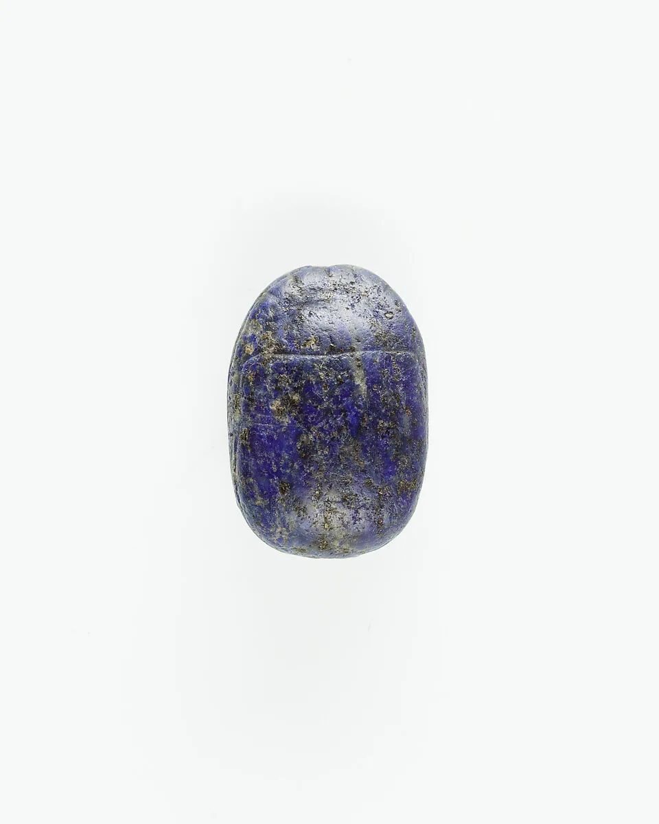 Uninscribed scarab — Unknown