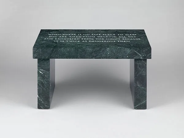 Survival: When There Is No Safe Place… — Jenny Holzer