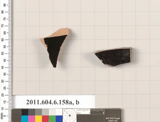 Terracotta fragments of open shapes