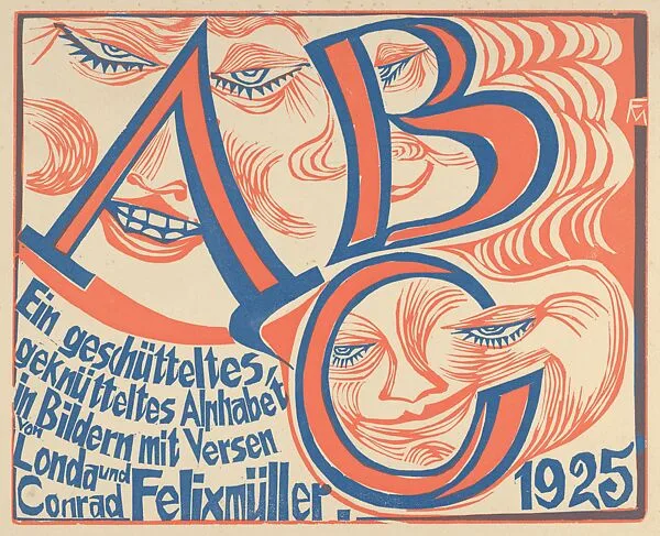ABC: A Nonsense Alphabet in Pictures — Conrad Felixmüller|Londa Felixmüller|Zielinski|F. Emil Boden