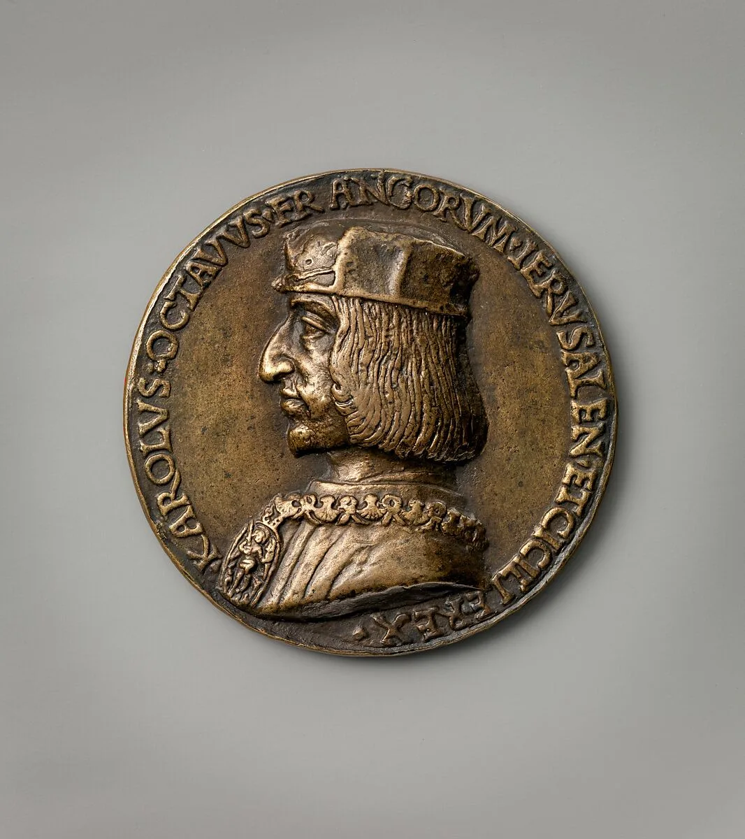 Charles VIII, King of France — Niccolò Fiorentino (Niccolò di Forzore Spinelli)