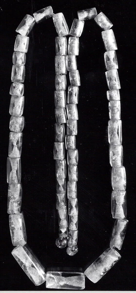 Necklace of Rock Crystal Beads — Unknown