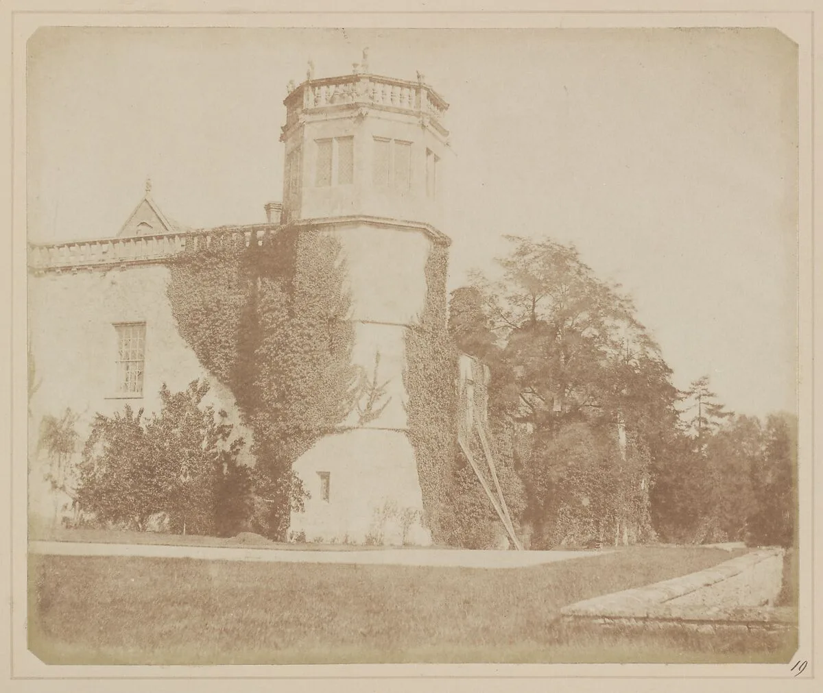 The Tower of Lacock Abbey — William Henry Fox Talbot