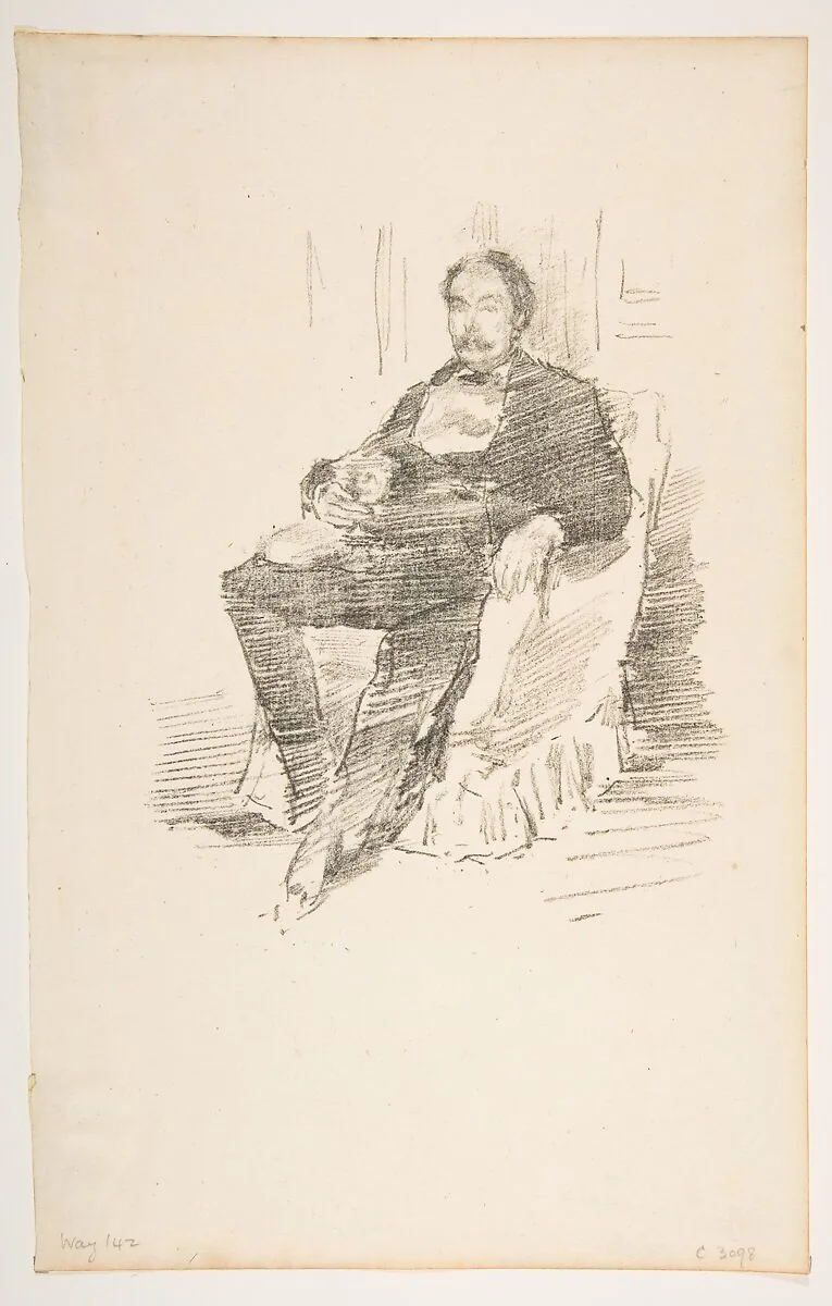 Portrait of Dr. Whistler, No. 2 — James McNeill Whistler