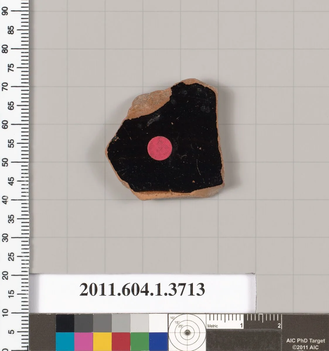 Terracotta fragment of a kylix (drinking cup) — Unknown