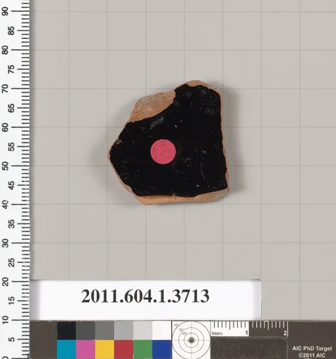 Terracotta fragment of a kylix (drinking cup)