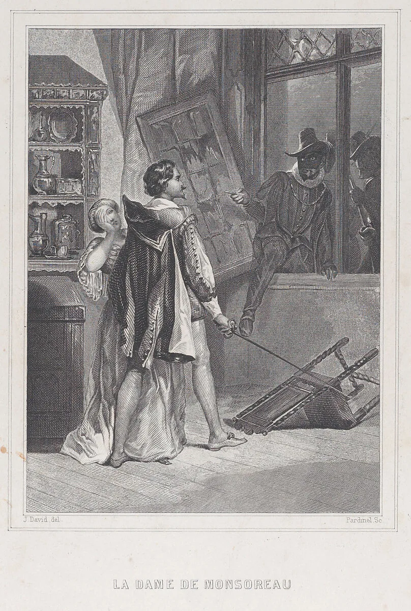 The Lady of Monsoreau (La Dame de Monsoreau) — Jean Charles Pardinel|Jules David