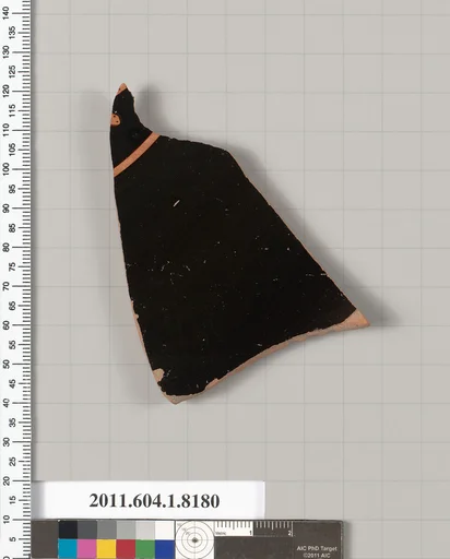 Terracotta fragment of a kylix (drinking cup)