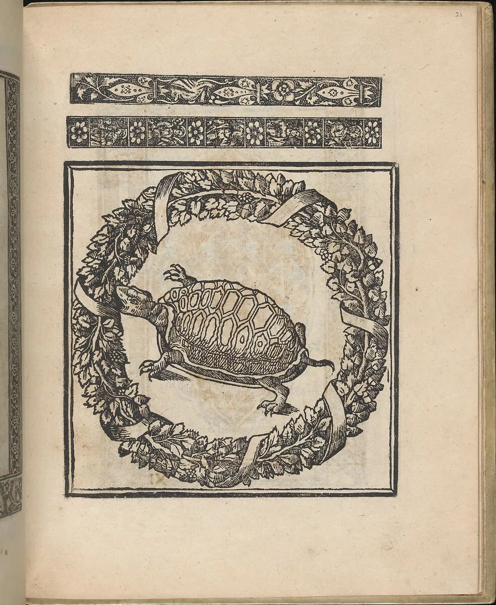 Trionfo Di Virtu. Libro Novo..., page 21 (verso) — Matteo Pagano