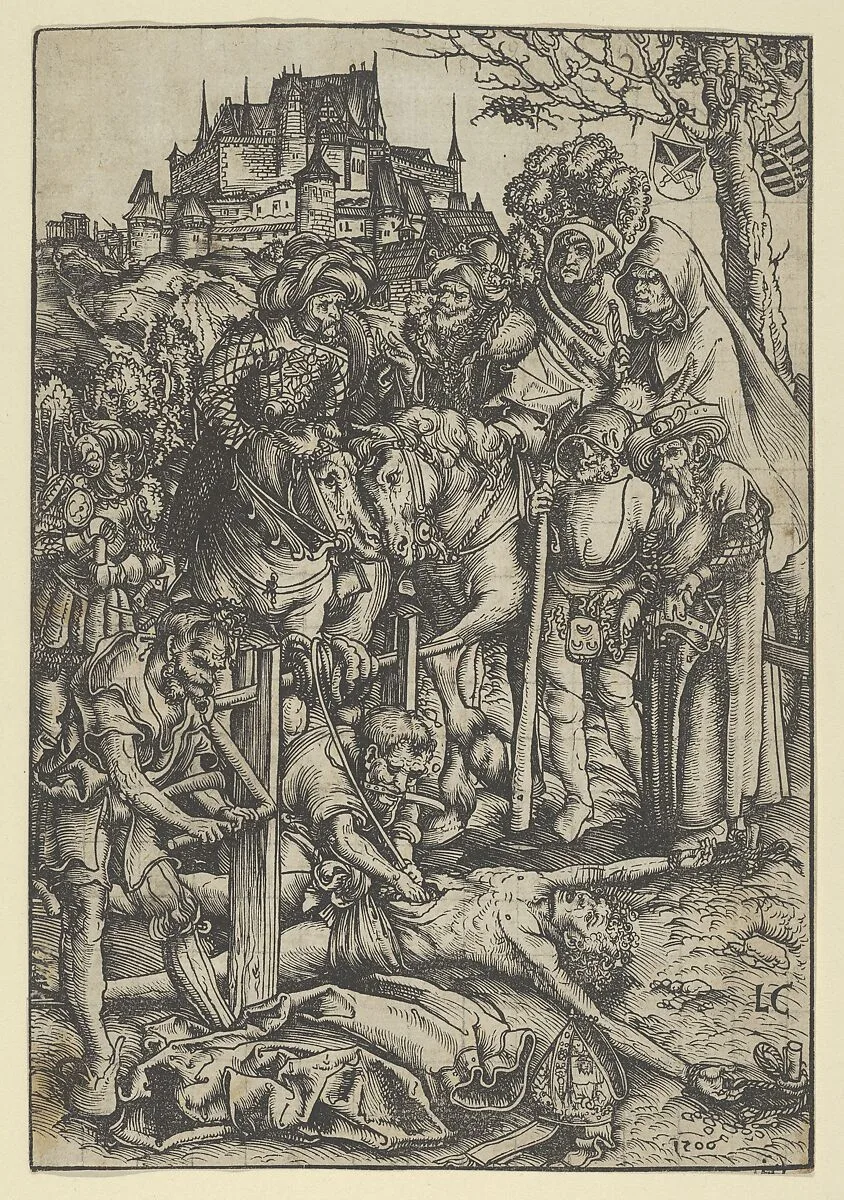 The Martyrdom of St. Erasmus — Lucas Cranach the Elder