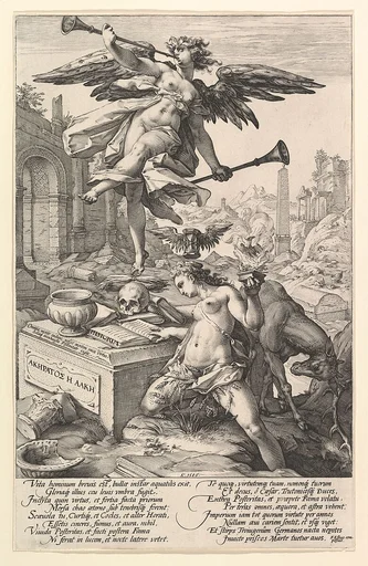 Fame and History, from "The Roman Heroes"