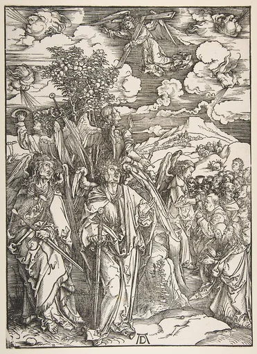 Angels Restraining the Four Winds