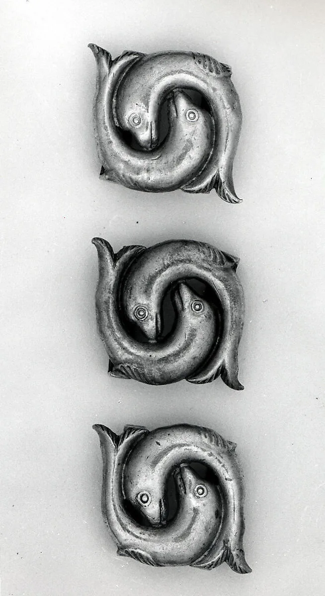 Three Ornaments from a Bridle — Unknown
