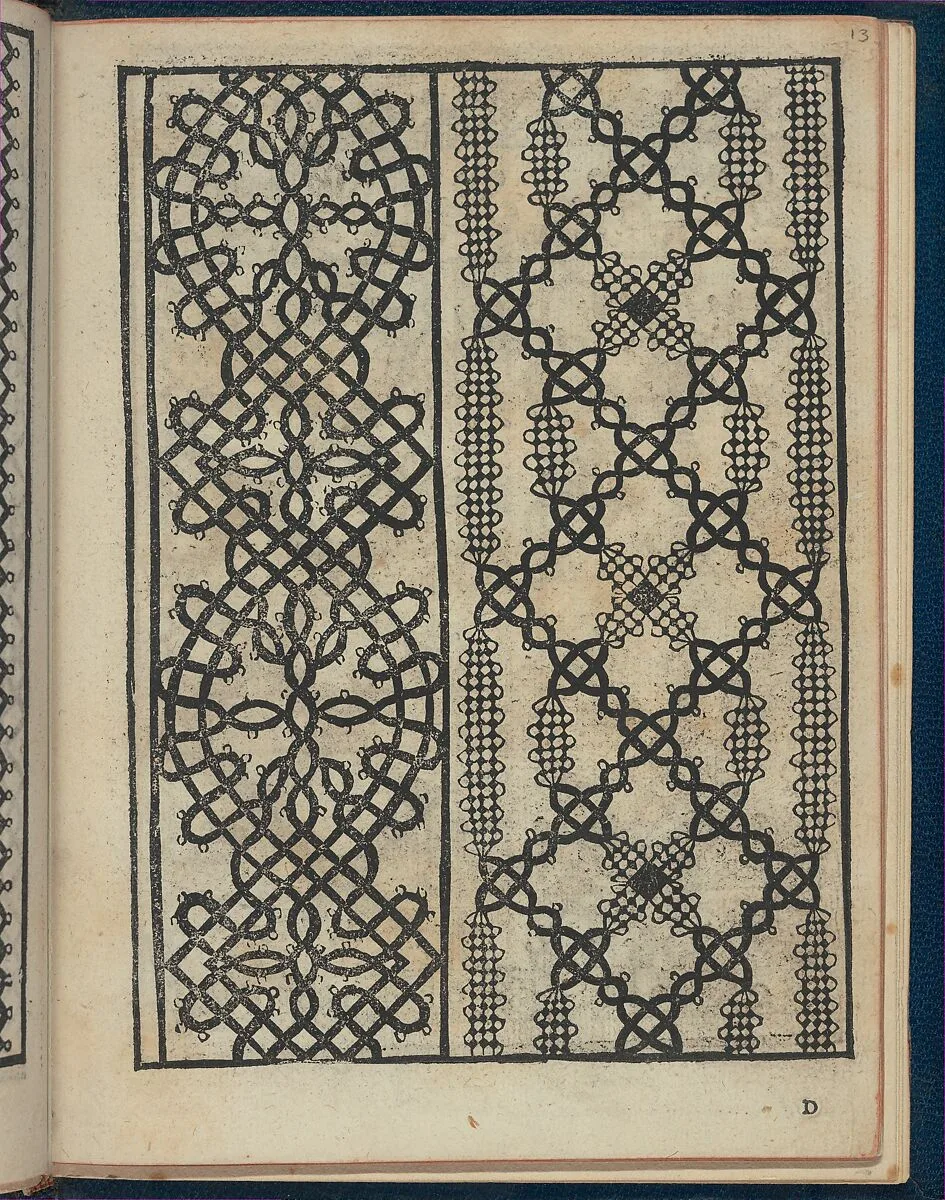 Le Pompe: Opera Nova, page 7 (recto) — Giovanni Battista & Marchio Sessa