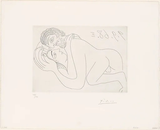 Amorous Couple: Rapahel and the Fornarina, End, from 347 Suite