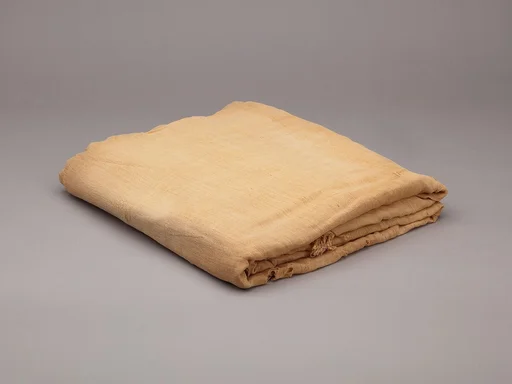 Sheet, linen mark, coarse spin, close weave