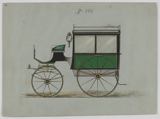 Design for Omnibus or Wagonette, no. 3907