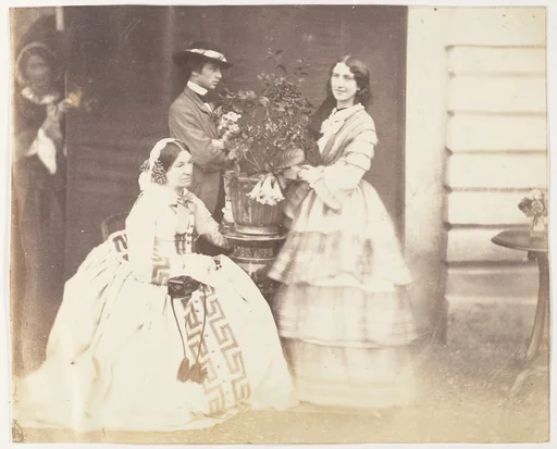 [Mrs Stuart, J.C.S and Mrs d'Aguilar, Barrackpore]