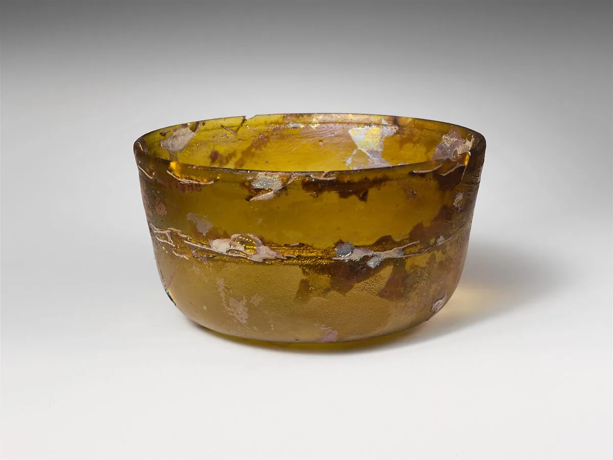 Glass bowl — Unknown