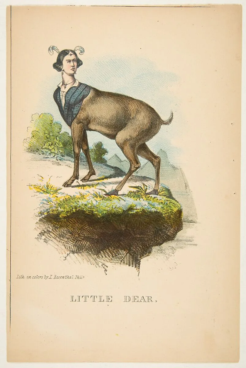Little Dear, from The Comic Natural History of the Human Race — Henry Louis Stephens|Rosenthal|Samuel Robinson