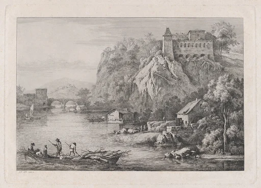 View of the Convent of the Barefooted Carmelites