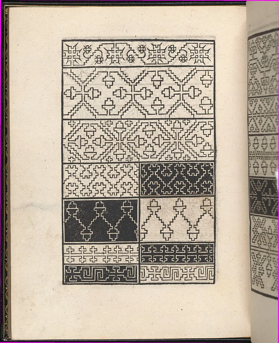 Page from Ein new kunstlich Modelbuch...(Page 45v) — Peter Quentel