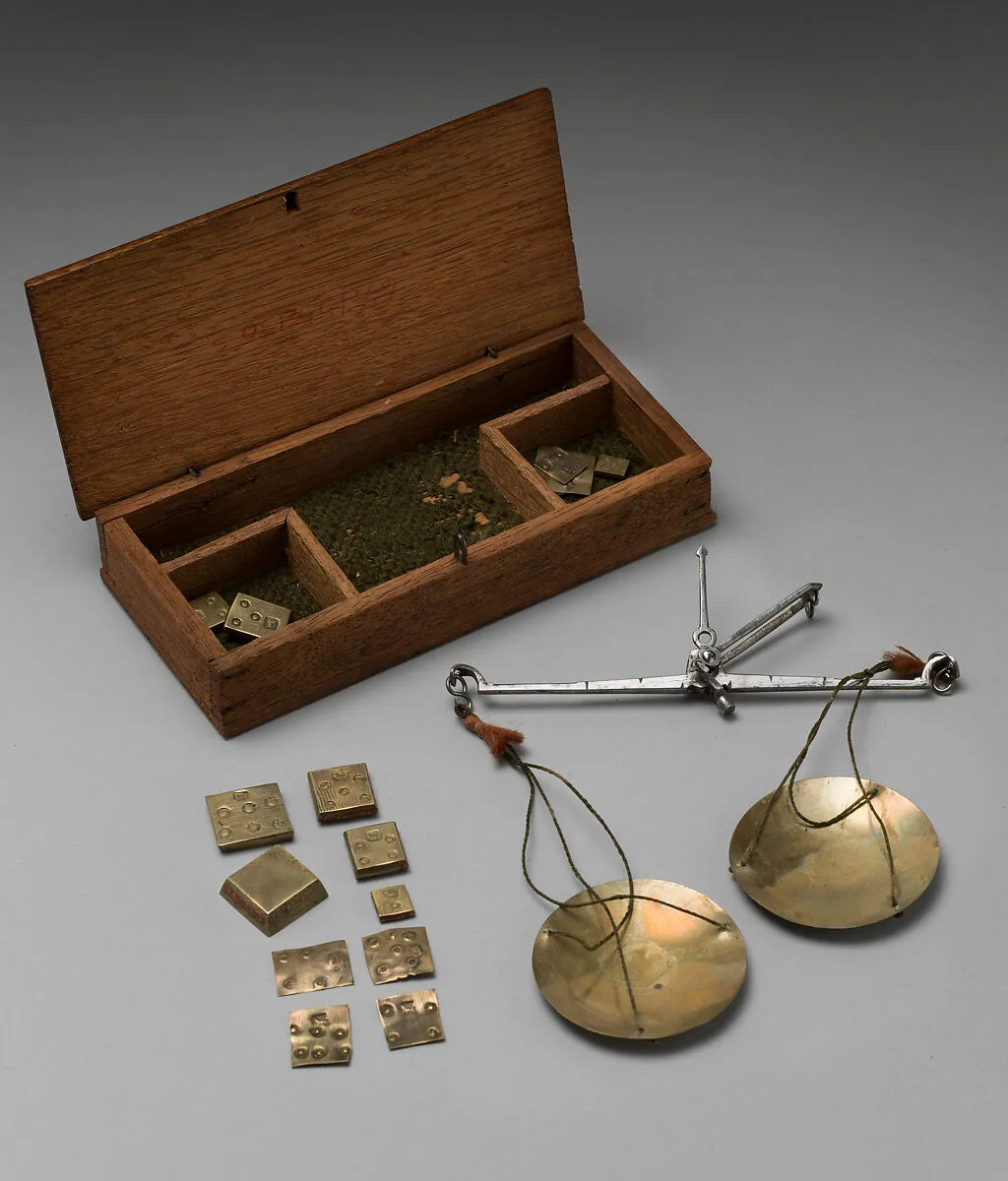 Scales and weights — Unknown