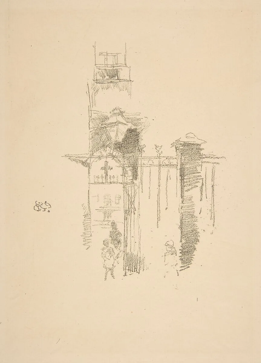 Entrance Gate — James McNeill Whistler