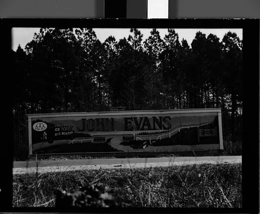 [Billboard Advertising John Evans Auto Repair, South Carolina]