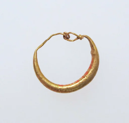 Earring-loop type, plain