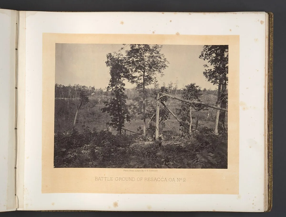 Battle Ground of Resacca, Georgia No. 2 — George N. Barnard