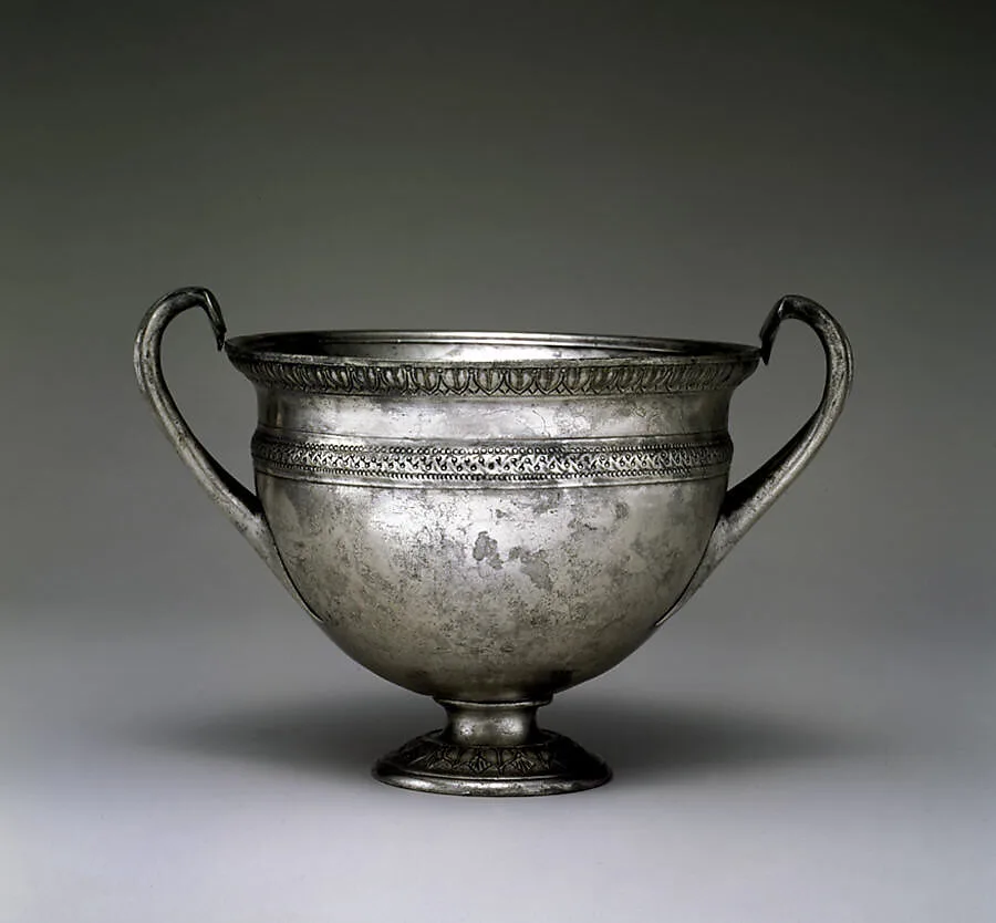 Silver skyphos (drinking cup) — Unknown