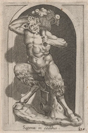 Speculum Romanae Magnificentiae: Satyr (Satyrus in caedibus)