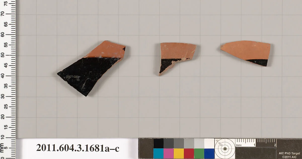 Terracotta fragments of kylikes: Band or lip cups (drinking cups) — Unknown