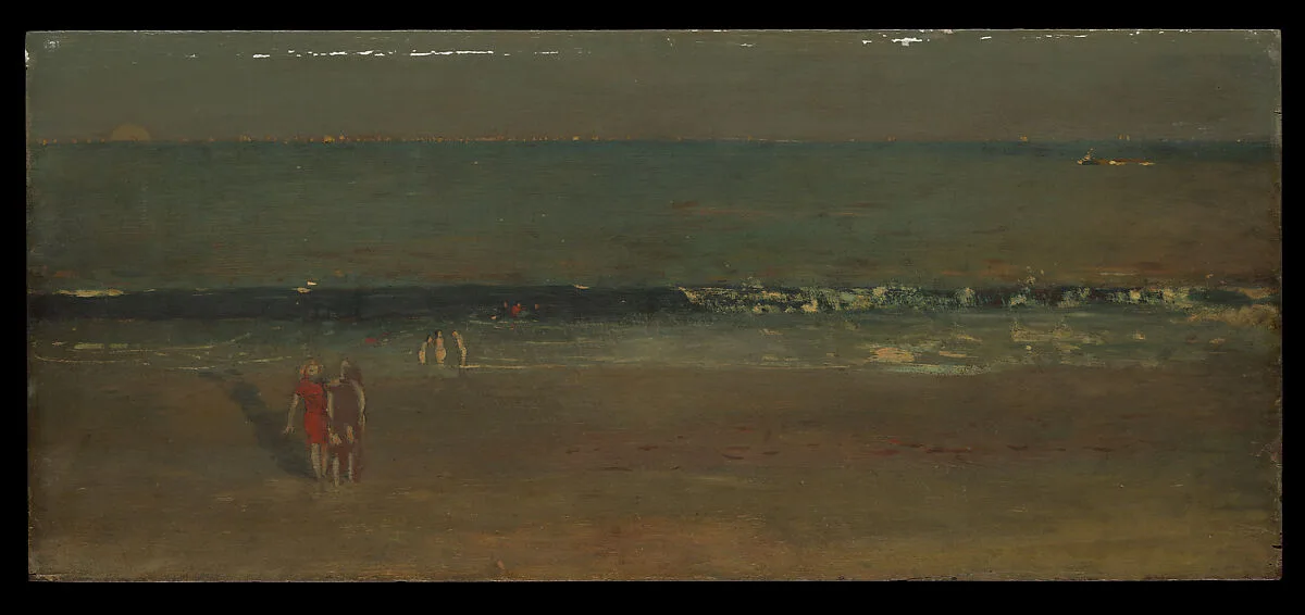 The Beach, Late Afternoon — Winslow Homer