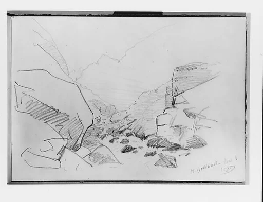 St. Gotthard (from Switzerland 1870 Sketchbook)
