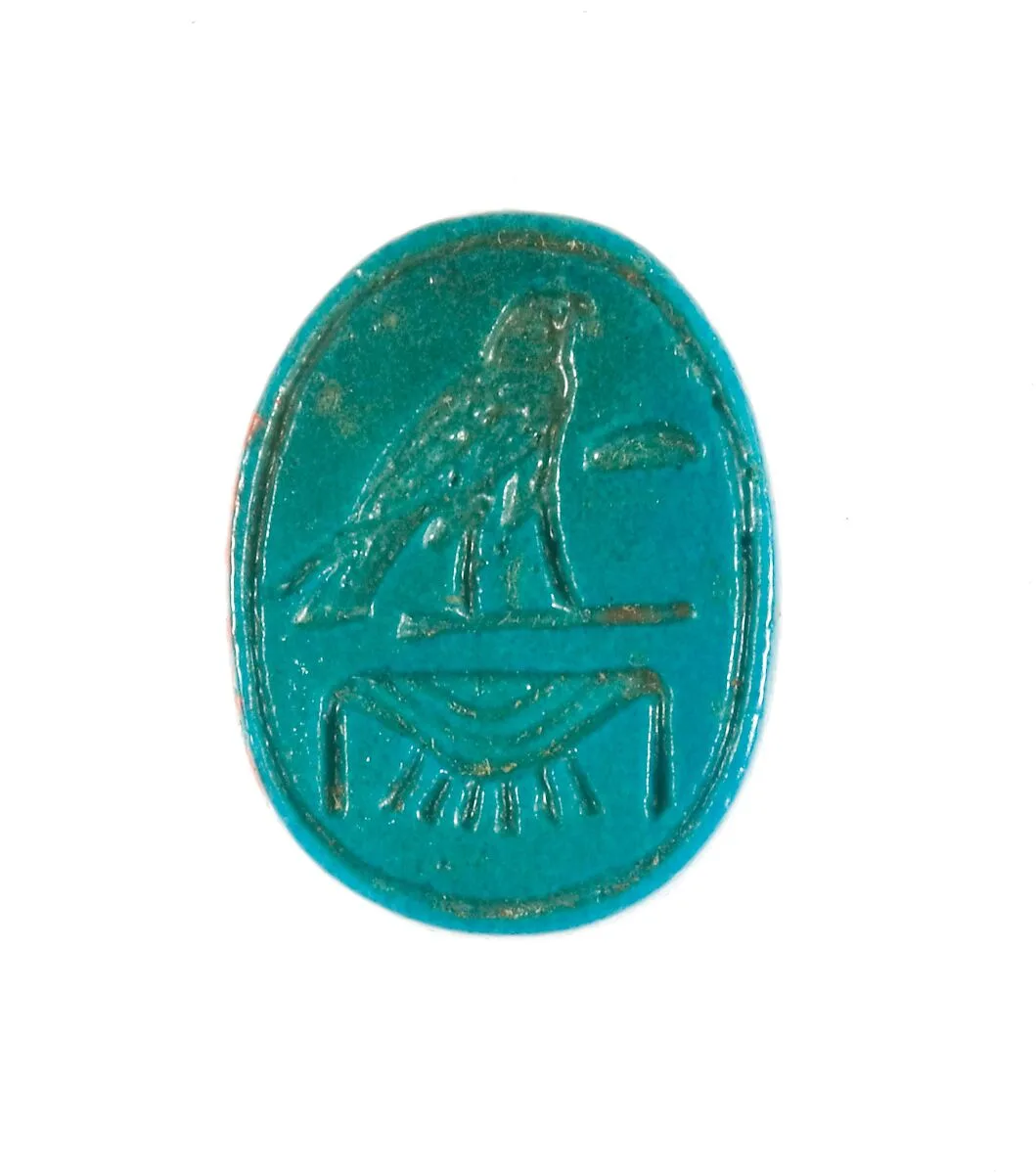 Scarab Inscribed Female Golden Horus — Unknown