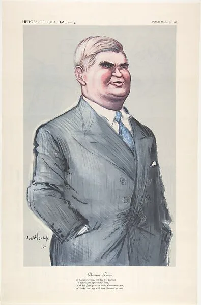 Aneurin Bevan (Heroes of Our Time – 4) — Ronald Searle|Aneurin "Nye" Bevan
